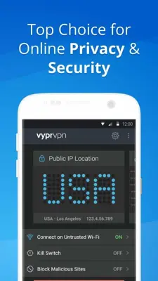 VyprVPN android App screenshot 3